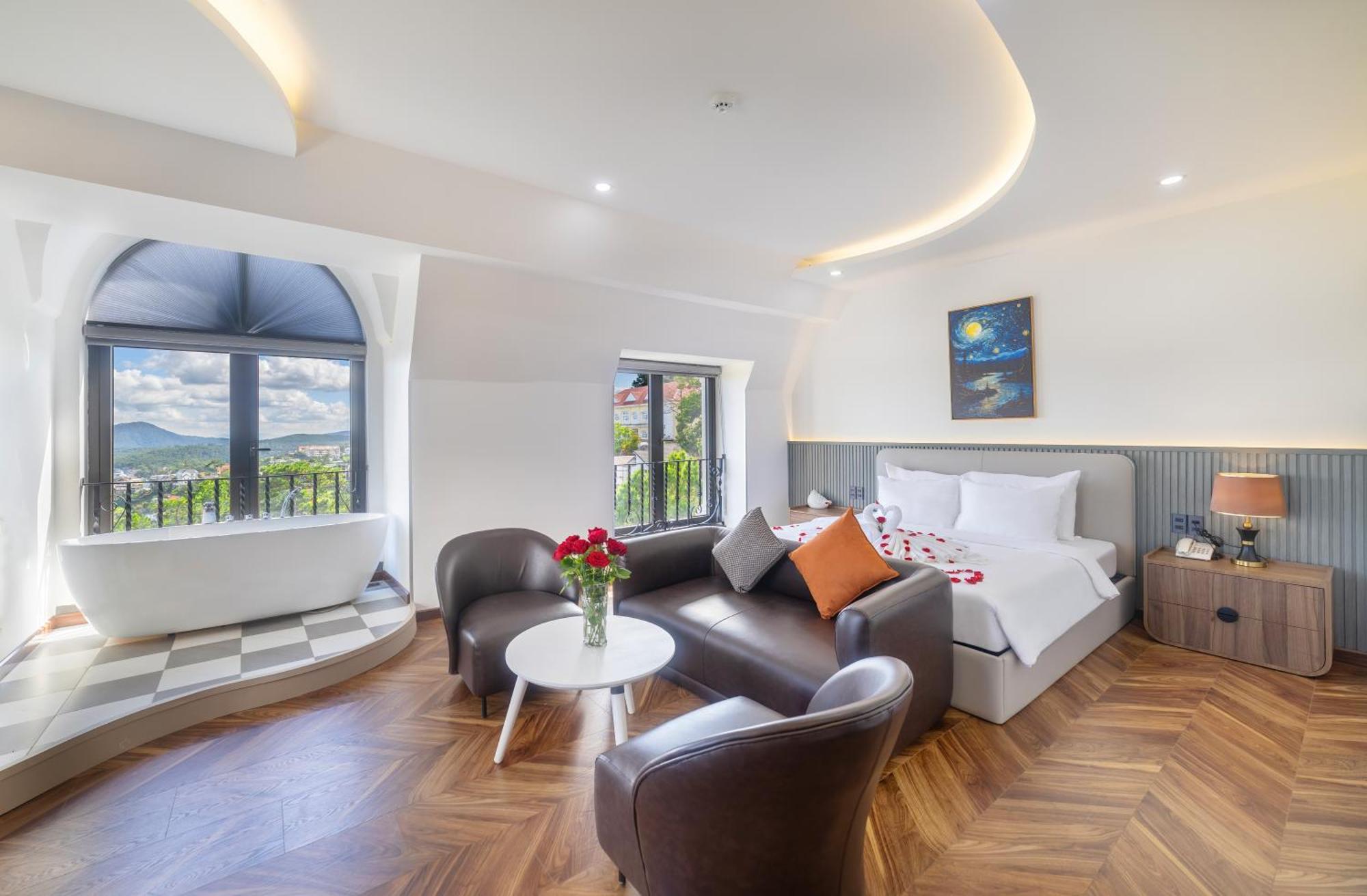 Tp Dalat Hotel Bagian luar foto