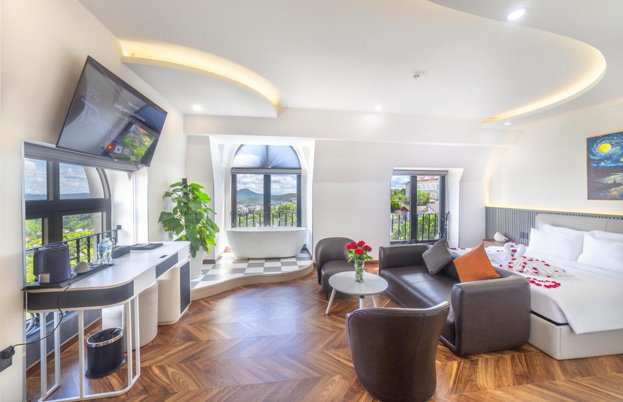 Tp Dalat Hotel Bagian luar foto